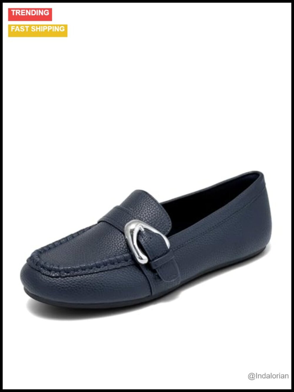 Aerosoles Dinetta Faux Leather Loafers Memory Foam Slip-On